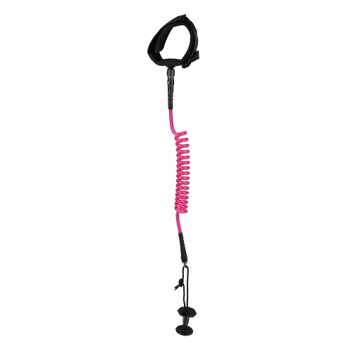 

Surfing Coiled Cord Body Board Bodyboarding Wrist Ankle Leash with Leash Plug