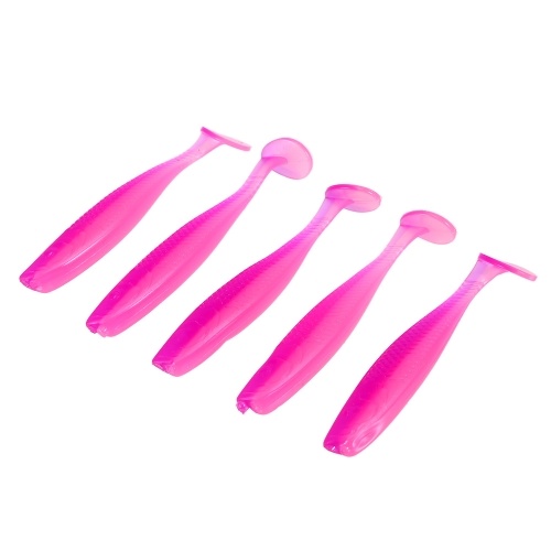 

Blusea 5Pcs Мягкие приманки 68 мм 2.7g Воблер Хвост Рыболовные приманки Swimbait Carp Fishing Sackle