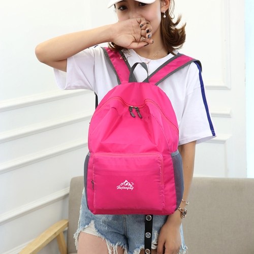 

25L Ultra Lightweight Backpack Water Resistant Daypack Foldable Outdoor Bag