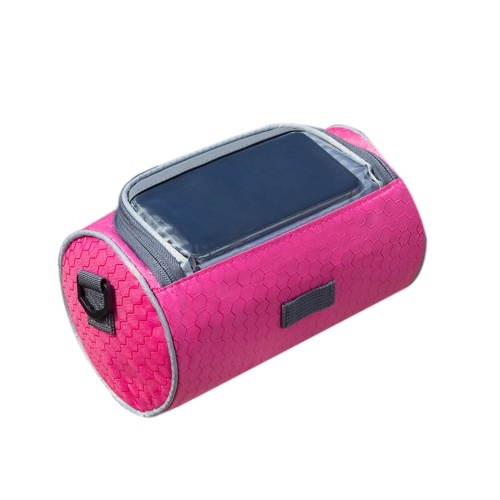 

Bike Handlebar Bag Bike Phone Bag Water Resistance Cycling Mount Front Bag Bicycle Storage Bag with Removable Shoulder Strap