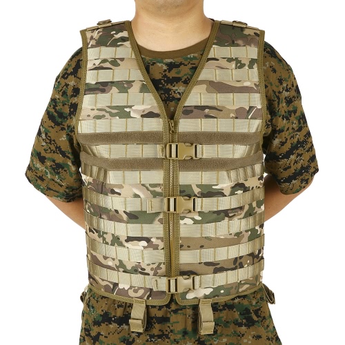 

Outdoor Men's Molle Modular Vest Hunting Gear Load Carrier Vest with Hydration Pocket