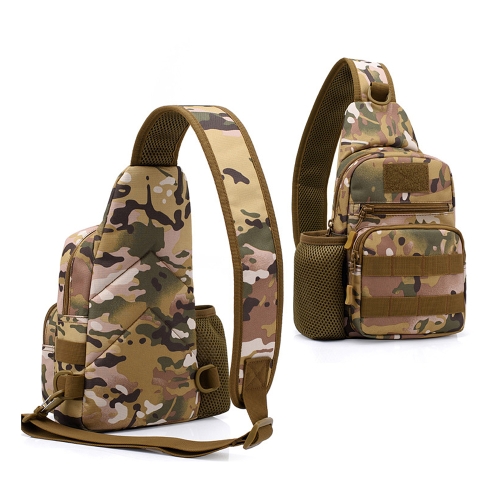 

Бесплатная Knight Outdoor Single Сумка Sling Chest Pack Молл Сумка Повседневная сумка для путешествий Crossway Daypack