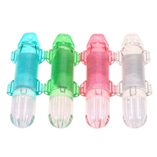 

4Pcs LED подводная рыбалка Light Squid Bait Lure 700hrs Life Span 1000M Deep