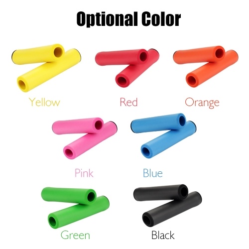

BIKEIN PRO 1 Pair of Cycling Mountain Bike Soft Ultralight Silica Gel Handlebar Protector Bicycle Accessories Tools
