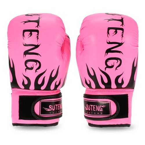

Children Breathable Safety Kickboxing Training Leather Boxing Gloves