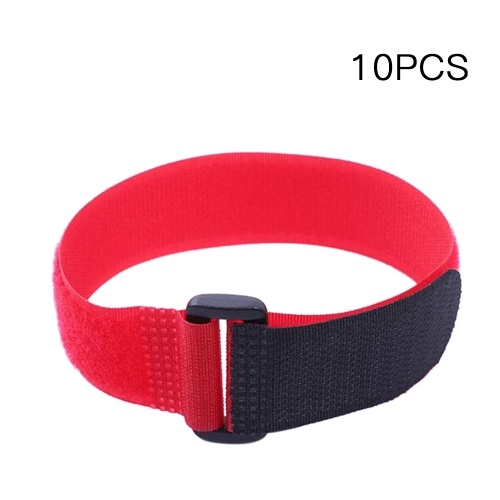 10pcs Reusable Nylon Fishing Rod Belt Holder Tie
