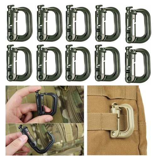 

10 Pieces Tactical Gear Strap Clip