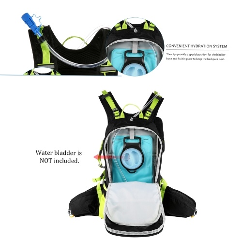 

TOMSHOO 30L Water-resistant Bicycle Bike Cycling Backpack Bag Pack Outdoor Sports Riding Travel Camping Hiking Backpack Daypack with Rain Cover Helmet Cover
