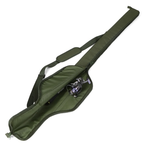 Lixada 55 Inch Fishing Rod Bag Portable Folding Fishing Pole Tackle Protective Cover Case Storage Bag