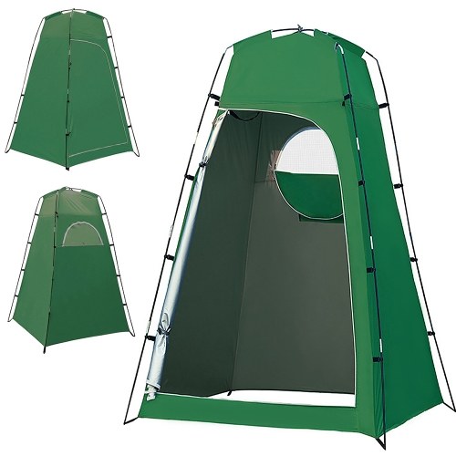 

Privacy Shelter Tent Portable Outdoor Shower Toilet Changing Room Tent with Removable Bottom for Camping Beach Photography
