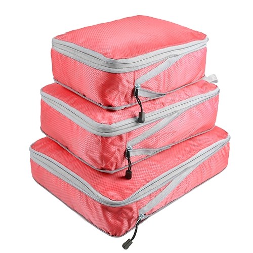 

3pcs Packing Cube Set Compression Bags Luggage Organizer for Travel Bussiness Trip