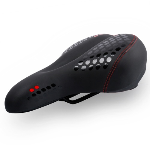 

Bicycle Saddle with Tail Light Thicken Widen MTB Bike Saddles Soft Comfortable Bike Hollow Cycling Bicycle Saddle