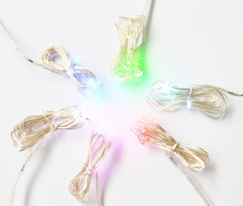 

Перезаряжаемые Водонепроницаемые 20 LED Велосипедные Фары Колеса LED Лампы Колесной Спицы 2.2m Верёвочная Каскадная Лампа