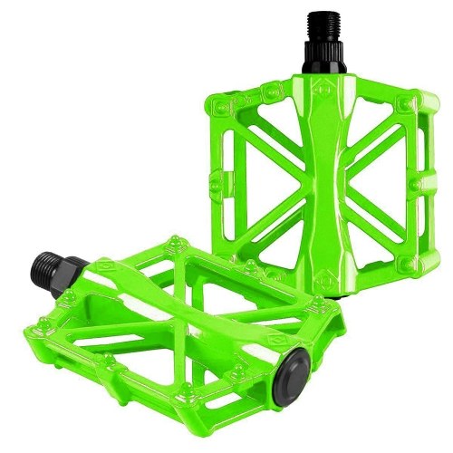 

MTB Mountain Bicycle Cycling Aluminum Alloy Ultralight Bike Pedals Mountain Road Bicycle Pedal Flat Pedal