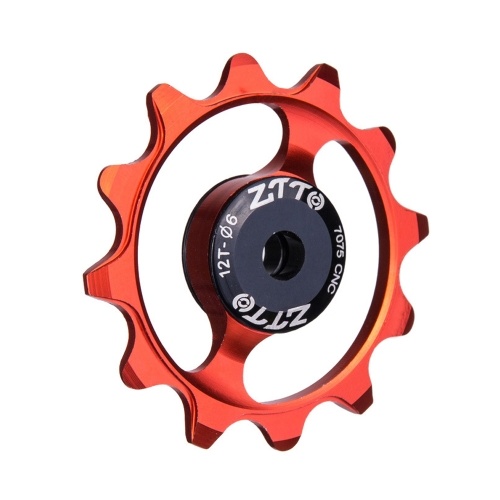 

Bicycle Guide Wheel 12T Tooth Ceramic Bearing Mountain Road Vehicle Aluminum Alloy Rear Steering Wheel Bicycle Rear Derailleur Narrow Wide Ceramic Bearing