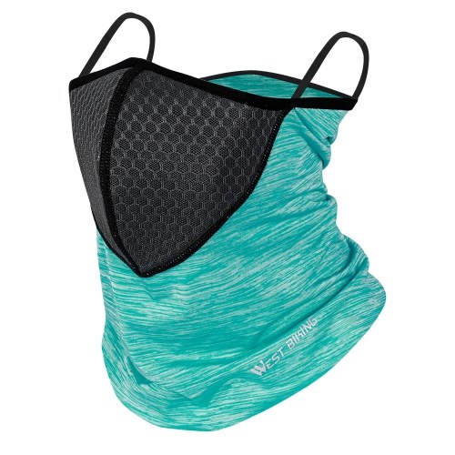 

WEST BIKING Summer Sports Scarf Cycling Headwear Dust-proof Cycling Ear-hanging Mask