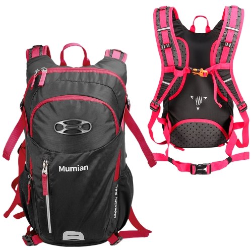 

20L Capacity Adjustable Waterproof Backpack Outdoor Camping Shoulder Bag Sports Backpack