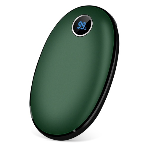 

Rechargeable Hand Warmer 10000mAh Portable Double Side Pocket Hand Warmer with Power Bank Function for Outdoor Sports Skiing Climbing Hiking