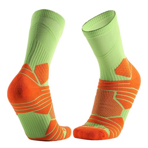 Chaussettes unisexes Elite Baketball Chaussettes de sport respirantes à semelle de serviette rembourrée