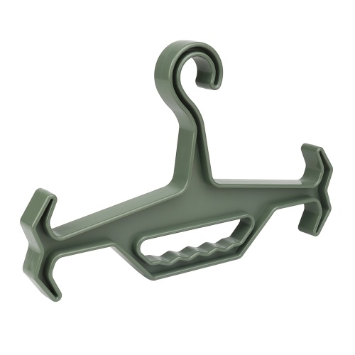 

Tactical Hanger Heavy Duty Plastic Dry Hanger Multipurpose Gear Hanger 66lb Load Capacity Hanger with Built-in Carry Handle