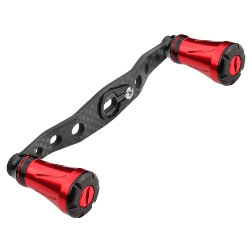 

Fishing Reel Handle Grips Carbon Fiber Baitcasting Reel Handle Trolling Reel Handle Left Right Ultralight Reel Handle Fishing Accessory