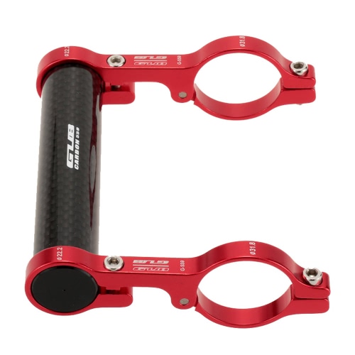 GUB 31.8MM Double Handlebar Extension Mount Carbon Fiber Extender Holder