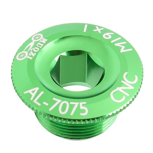 

Bike Crank Cover Screw Cap Aluminum Alloy Crankset Crank Cover Bike Fitting for Mountain Road Bike