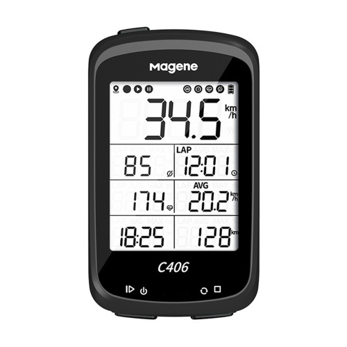 

Wireless GPS Bicycle Computer 4 Satellite System ANT+ BT4.0 Waterproof 2.5 Inch Cycling Bike Speedometer Odometer