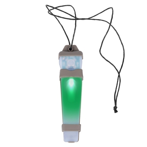 

Outdoor Emergency Light Safety Helmet Flashing Light IP67 Water Resistance Survival Light with Hanging Neck Rope