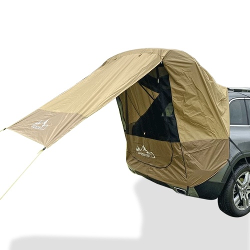 

Car Tent Waterproof Outdoor Car Awning Sun Shelter Folding Camping Canopy Ultralight Beach Sun Shield Heavy Duty Car Tent for Camping Traveling Family Outdoor Activities