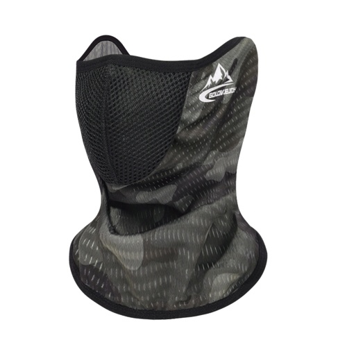 

Cycling Neck Gaiter Face Mask Breathable Mesh Holes Sun UV Protection Mouth Cover