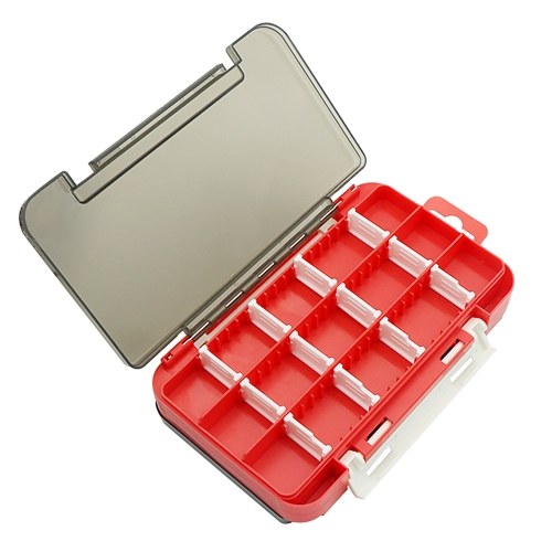 

Double Sided Bait Box Lures Organizer Fishing Tackle Container