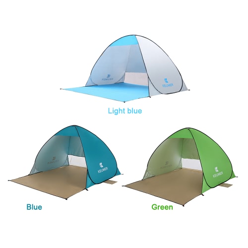 

(120+60)*150*100cm Outdoor Automatic Instant Pop-up Portable Beach Tent Anti UV Shelter Camping Fishing Hiking Picnic