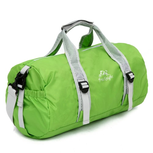 Bolso bolso que viaja poco voluminoso bolso al aire libre ultraligero libre del caballero de gran capacidad de la aptitud de la yoga bolsa de lona Saddlebag Paquete Cuerpo Cruz