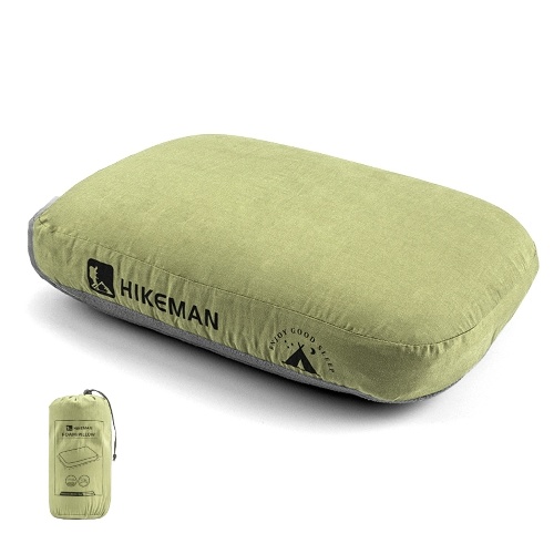 

HIKEMAN Soft Slow Rebound Memory Foam Pillow Outdoor Camping Travel Cervical Pillow Portable NoonBreak Pillow Neck Support Pillow Comfortable Sleeping Pillow