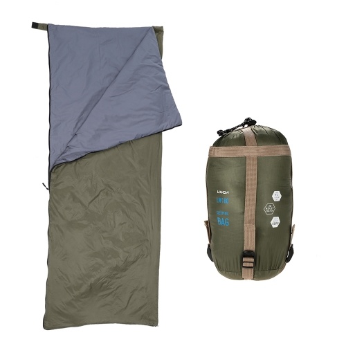 Lixada Outdoor Envelope Sleeping Bag 
