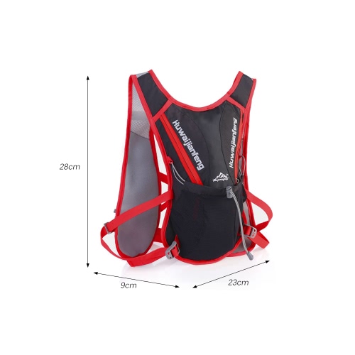 

Outdoors Hydration Vest Hydration Pack Backpack for Trail Marathoner Running Race 12L