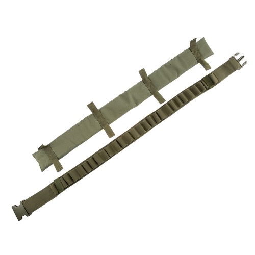 

28 Round Belt Hunting Tactical Shell Carrier Holder Sling Bandolier Tactical Military Gear