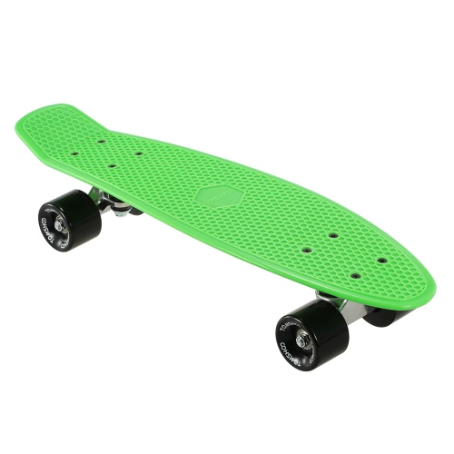 TOMSHOO 22 Inch Skateboard Cruiser Board PU Wheels Skate Board Completo Deck Skateboard