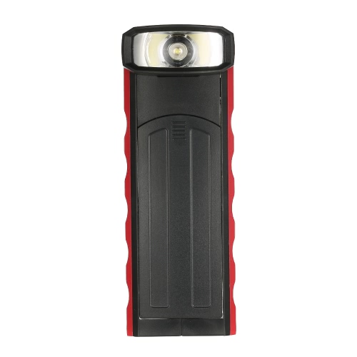 

Portable Pocket LED Flashlight Magnetic Work Light 180 Degree Stand Hanging Torch Lamp