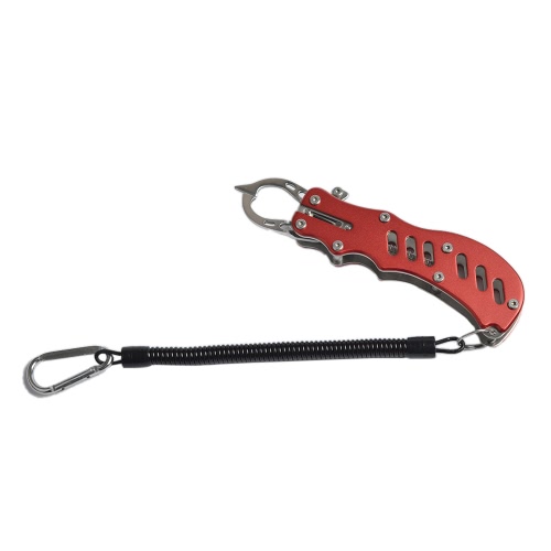 Lixada Fish Control Stainless Steel Control Fish Device Aluminum Fishing Lip Grips Fish Gripper Tools