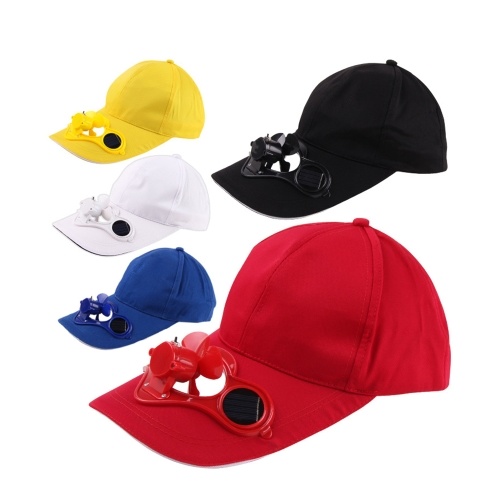 

Summer Sport Outdoor Hat Cap with Solar Sun Power Cool Fan for Cycling
