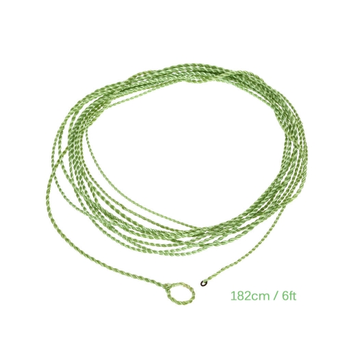 

6FT Fly Fishing Leader with Tippet Ring PET Furled Leader