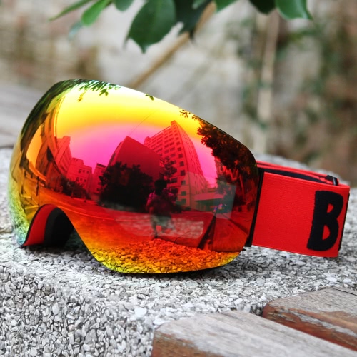 

Winter Ski Goggles UV400 Protection Dual Lens Snowboard Goggles Spherical Snow Skating Skiing Sports Goggle Detachable Lens Goggles