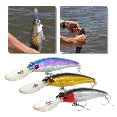 

19.5cm 53.7g Большой Minnow Lure Искусственная рыболовная приманка 3D глаза Hard Minnow Fishing Lure с крючками и кольцами для морской воды Пресная вода
