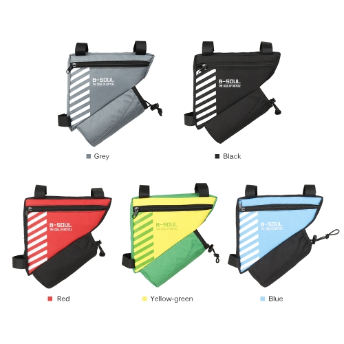 

Bike Triangle Frame Bag Bike Rear Seat Bag Bicycle Tool Storage Pouch Cycling Saddle Tail Packs Bike Storage Bag