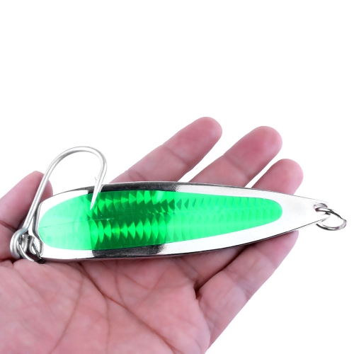 

142g/20cm Spoon Bait Deep Sinking Fishing Lures Metal Casting Trolling Jigging Spoon Bait Single Hook Sea Fishing Tackle