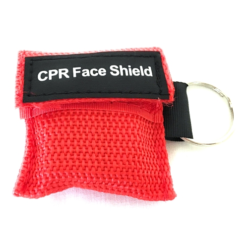 

Одноразовые маски для аварийной спасательной маски СЛР с брелками FED CPR Лицевой щит Реаниматор Обучение одностороннему вращению клапанов Экстренная дыхательная маска Желтая