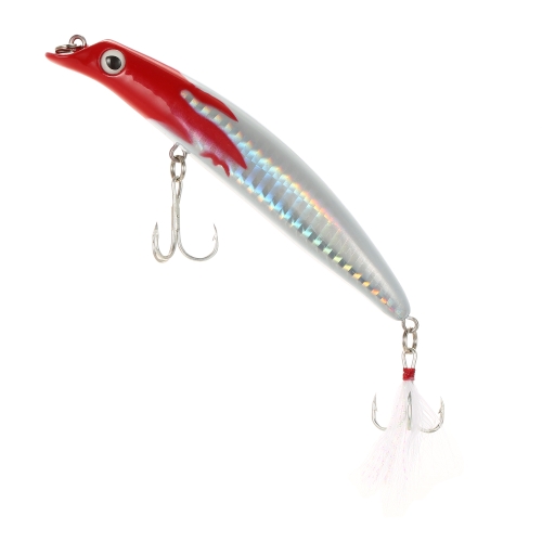 

10.5cm 13g Minnow Lures Искусственная жесткая рыбалка Приманка для приманки с соломенными глазками Высокие крючки