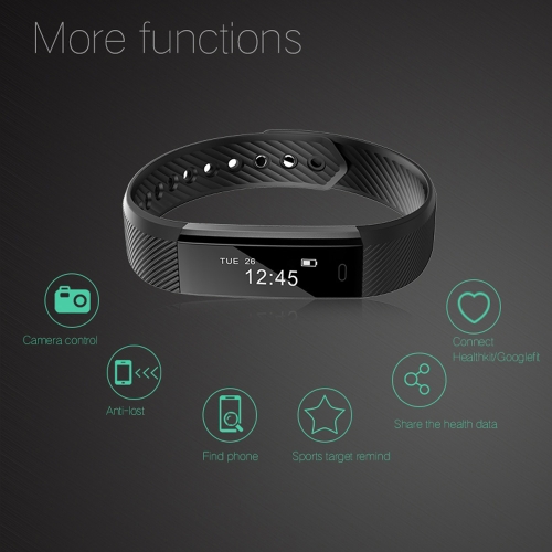 

ID115 Fitness Tracker Smart Bracelet